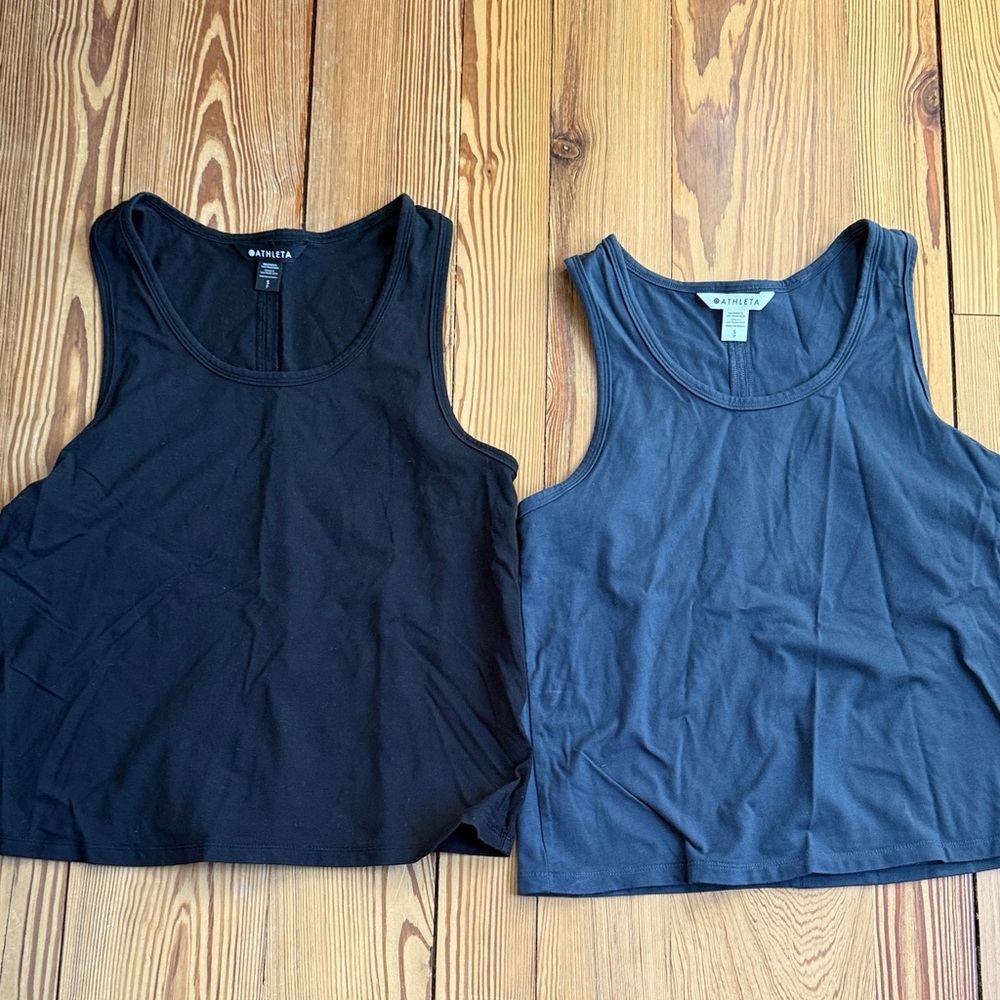 Lot of 2 Athleta tanks size small